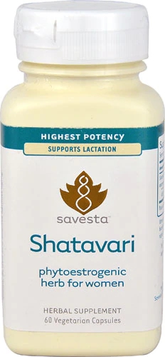 Savesta Shatavari -- 60 Vegetarian Capsules
