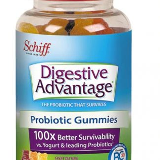 Schiff Digestive Advantage® Probiotic Gummies Natural Fruit -- 80 Gummies