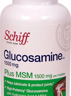 Schiff Glucosamine Plus MSM -- 150 Coated Tablets