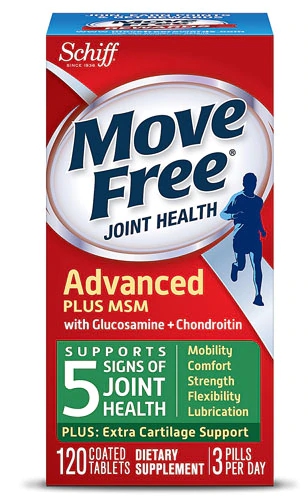 Schiff Move Free® Joint Health Advanced plus MSM -- 120 Coated Tablets