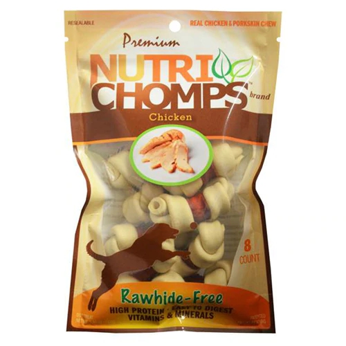 Scott Pet Premium Nutri Chomps 8 Count Chicken -- 5.36 oz