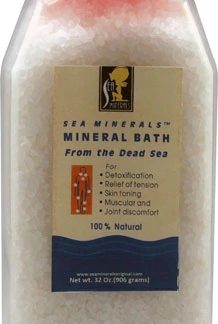 Sea Minerals Bath Salts from The Dead Sea -- 2 lbs