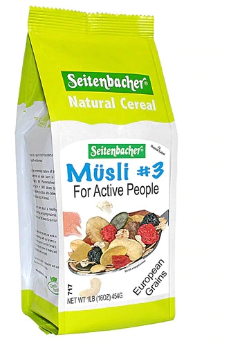 Seitenbacher All Natural Cereal #3 Musli For Active People -- 1 lb
