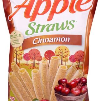 Sensible Portions Apple Straws Gluten Free Cinnamon -- 5 oz