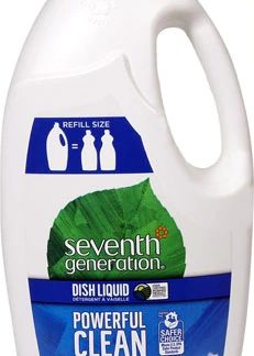 Seventh Generation Dish Liquid Free & Clear -- 50 fl oz