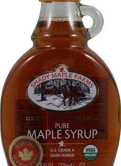 Shady Maple Farms 100% Pure Organic Maple Syrup -- 8 fl oz