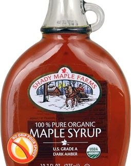 Shady Maple Farms 100% Pure Organic Maple Syrup Maple -- 12.7 fl oz