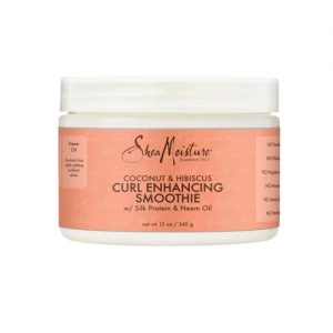 SheaMoisture Curl Enhancing Smoothie w/Silk Protein & Neem Oil Coconut & Hibiscus -- 12 oz