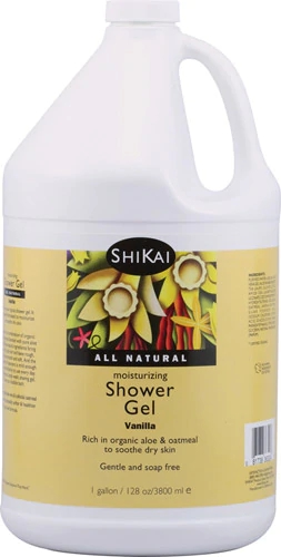 Shikai Moisturizing Shower Gel Vanilla -- 1 Gallon