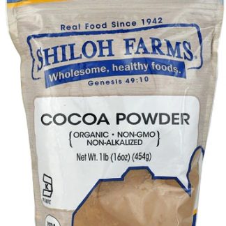 Shiloh Farms Organic Cocoa Powder -- 16 oz
