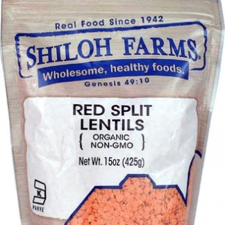 Shiloh Farms Organic Red Split Lentils -- 15 oz