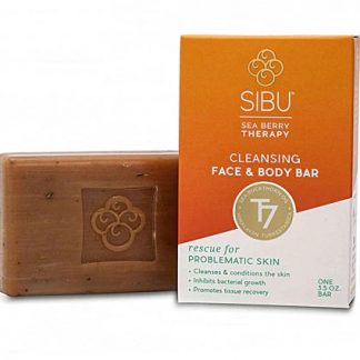 Sibu Beauty Cleansing Face and Body Bar Sea Buckthorn -- 3.5 oz