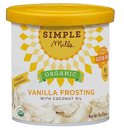 Simple Mills Organic Frosting Vanilla -- 10 oz