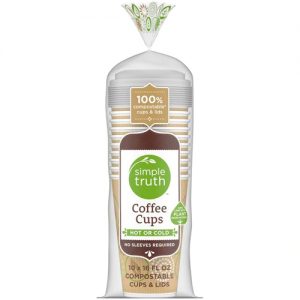Simple Truth® Coffee Cups -- 10 Cups