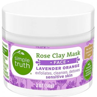 Simple Truth® Facial Rose Clay Mask Lavender Orange -- 2 oz