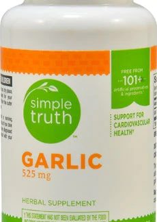 Simple Truth® Garlic -- 525 mg - 100 Capsules