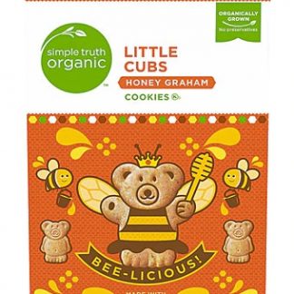 Simple Truth® Organic Little Cubs Cookies Honey Graham -- 12 Pouches