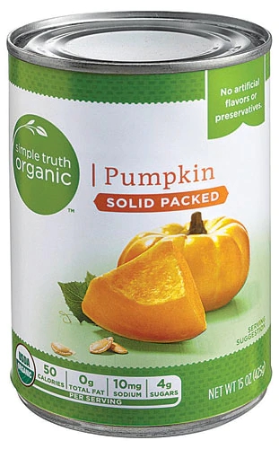 Simple Truth® Organic Pumpkin Solid Packed -- 15 oz