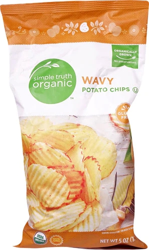 Simple Truth® Organic Wavy Potato Chips -- 5 oz