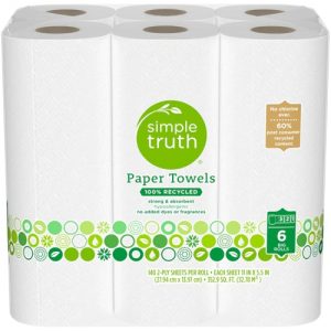 Simple Truth® Select-A-Size Paper Towels -- 140 Sheets