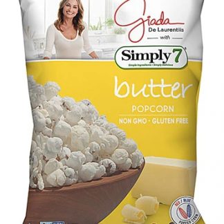 Simply 7 Giada De Laurentiis Popcorn Gluten Free Butter -- 4.4 oz
