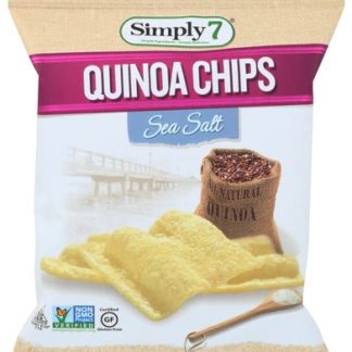 Simply 7 Quinoa Chips Gluten Free Sea Salt -- 0.8 oz