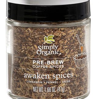 Simply Organic Pre-Brew Coffee Spices Awaken Spices -- 1.66 oz