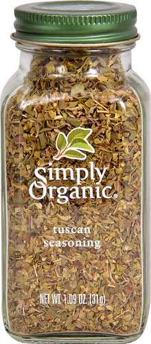 Simply Organic Tuscan Seasoning -- 1.09 oz
