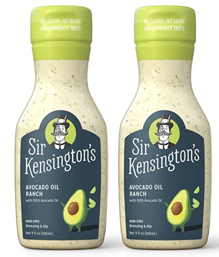 Sir Kensington's Ranch Avocado Oil Pack -- 9 oz Each / Pack of 2