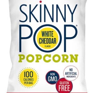 SkinnyPop Popcorn Gluten Free White Cheddar -- 4.4 oz