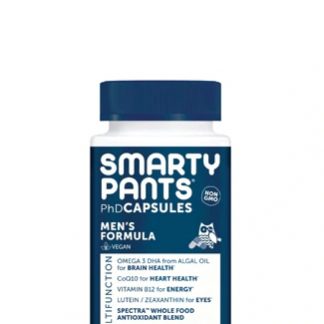 SmartyPants PhD Men's Formula Multivitamin -- 60 Vegan Capsules