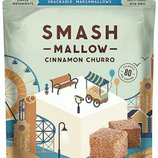 Smashmallow Snackable Marshmallows Cinnamon Churro -- 4.5 oz