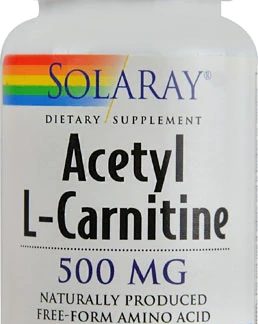 Solaray Acetyl L-Carnitine -- 500 mg - 30 Vegetarian Capsules
