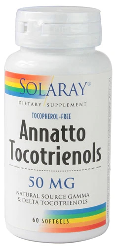 Solaray Annatto Tocotrienols -- 50 mg - 60 Softgels