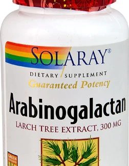 Solaray Arabinogalactan -- 300 mg - 60 Vegetarian Capsules