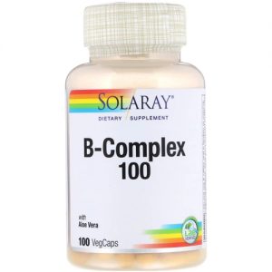 Solaray B-Complex 100 -- 100 VegCaps