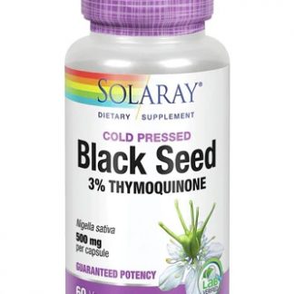 Solaray Black Seed 3% Thymoquinone -- 60 Vegan Softgels