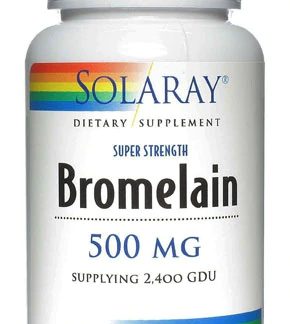 Solaray Bromelain -- 500 mg - 60 Capsules