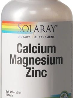 Solaray Calcium Magnesium Zinc -- 250 VegCaps