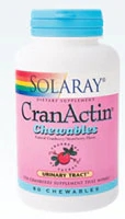 Solaray CranActin® Chewables Berry -- 200 mg - 60 Chewables