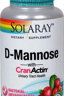 Solaray D-Mannose with CranActin® -- 60 VegCaps