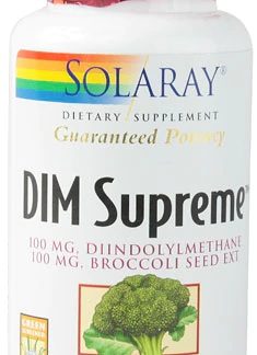 Solaray DIM Supreme™ -- 60 Vegetarian Capsules