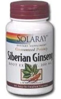 Solaray Eleuthero Extract -- 200 mg - 60 Capsules