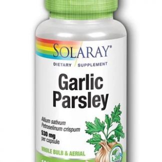 Solaray Garlic Parsley Dietary Supplement -- 530 mg - 100 VegCaps
