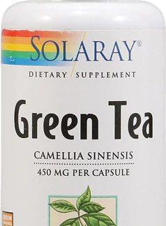 Solaray Green Tea -- 100 Capsules