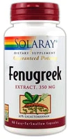 Solaray Fenugreek Extract -- 350 mg - 90 Capsules