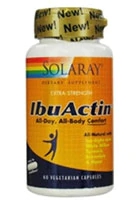 Solaray IbuActin™ -- 60 Vegetarian Capsules