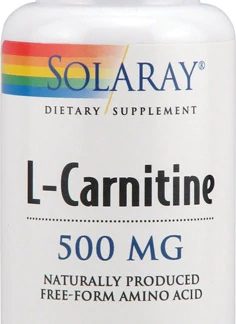 Solaray L-Carnitine -- 500 mg - 60 Capsules
