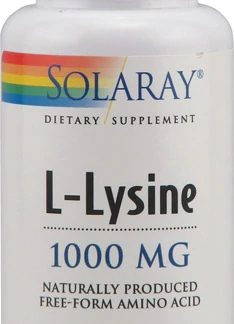 Solaray L-Lysine -- 1000 mg - 90 Tablets