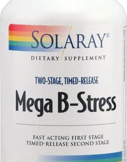 Solaray Mega B-Stress -- 240 Vegetarian Capsules